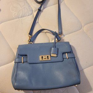 Blue Michael Kors Purse